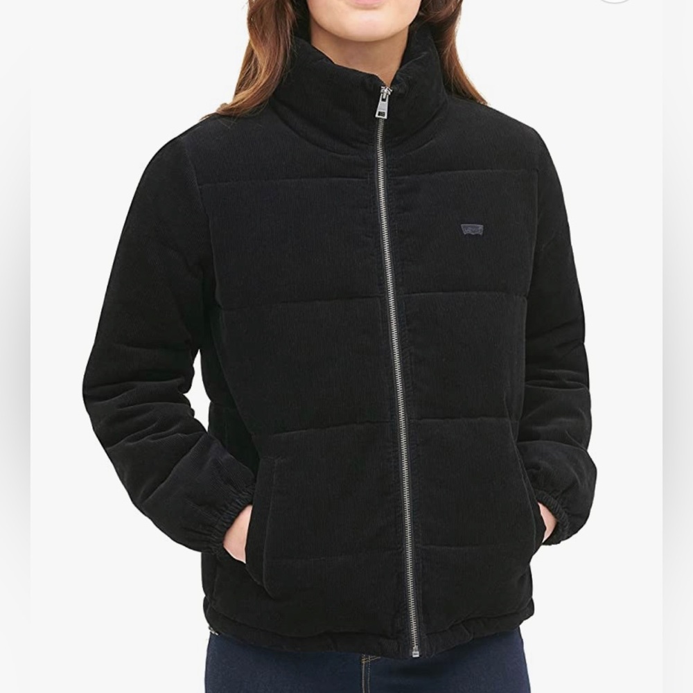 NWOT Levi’s Black Corduroy Jacket